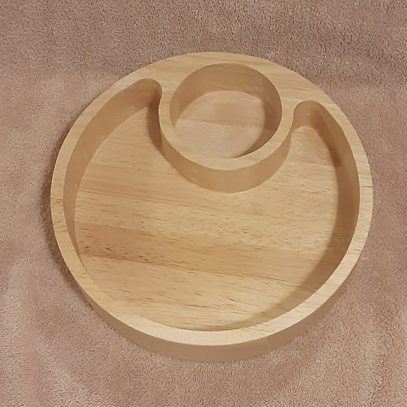 Kamenstein Solid Wood Chip & Dip Serving Bowl
Mea - Picture 2 of 5